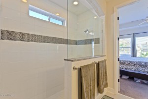 Master Bathroom tiled shower