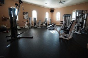 Gym at Villagio view 2